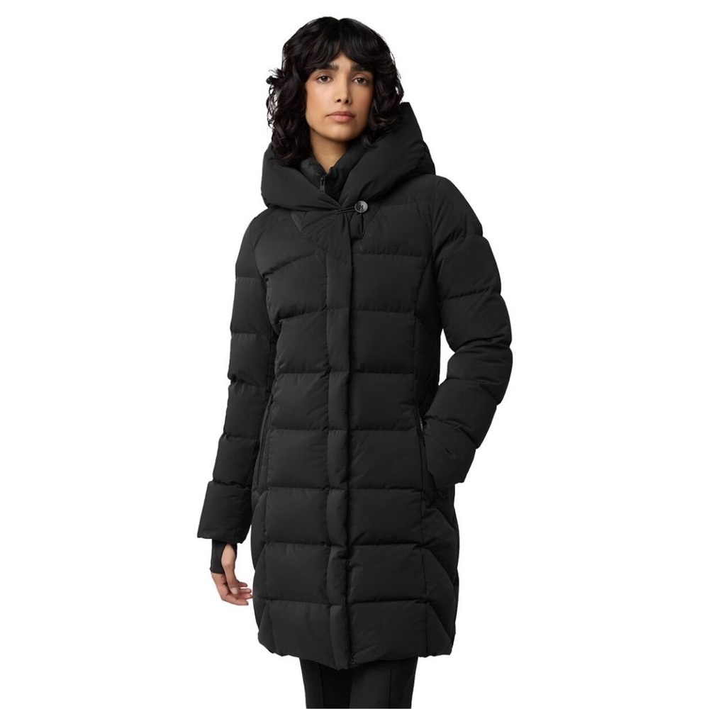 Soia & Kyo Sonny Black Puffer Jacket